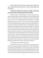 MỘT SỐ KIẾN NGHỊ VÀ BIỆN PHÁP NHẰM HOÀN THIỆN CÔNG TÁC LAO ĐỘNG TIỀN LƯƠNG Ở CÔNG TY DỊCH VỤ HÀNG KHÔNG SÂN BAY NỘI BÀI