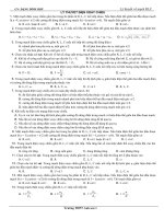 LÝ THUYẾT ĐIỆN XOAY CHIỀU