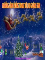 Hình động trang trí giáng sinh