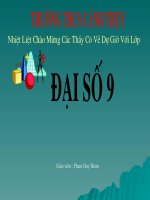 Tiết 25: đường thẳng song song đường thẳng cắt nhau