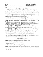 Kiểm tra chương 1 hình học lớp 6