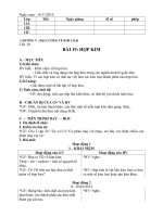 GDTX: tiết 29, bài 19 : hợp kim