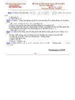 đề thi vao cấp 3