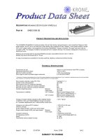 KRONE - Datasheet - HIGHBAND - Cat 6 - 25 pr