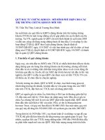 QUỸ ĐẦU TƯ CHỨNG KHOÁN – MÔ HÌNH PHÙ HỢP CHO CÁC THỊ TRƯỜNG CHỨNG KHOÁN MỚI NỔI