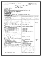 Giáo án lớp 2 (Tuần 1 đến tuần 5)