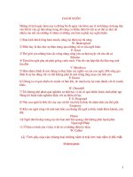 1001 câu danh ngôn