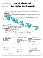 TIẾT 27+ 28* MỘT SỐ BT VỀ ĐL TLN + LT