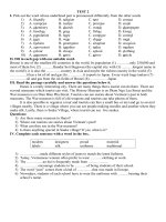 TEST 2 - ENGLISH 9 - KY 1