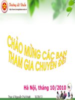 Công tác của giáo viên - TPT Đội