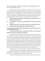 chiến lược tự do hoá và mở cửa thị trường dịch vụ Viễn thông Việt Nam trước xu thế hội nhập  quốc tế