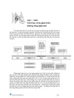 1951 - 1960 Vật lý học và sự phát triển những công nghệ mới