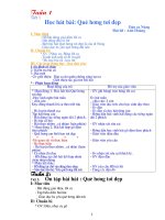 Giáo án âm nhạc - Tuần 1-35