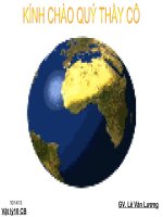 Bài toán về chuyển động nằm ngang