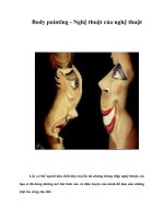 Body painting - Nghệ thuật của nghệ thuật