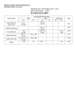 De thi HKI sinh 7 (10-11)