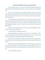 8 nguyên nhân dẫn tới nợ nần trong kinh doanh