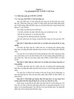 Các giải pháp BVMT và PTBV ở Việt Nam