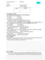 Đề KTra 1 Tiết Địa 9.HKI