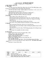 GA tuần 3: CĐ: Lớn lên bé thích làm gì? ( từ ngày: 29/11-3/12/2010)