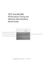 OCP: Oracle8i DBA Performance Tuning and Network Administration Study Guide