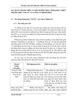 XÂY DỰNG THƯƠNG HIỆU VÀ MỘT SỐ BIỆN PHÁP NHẰM PHÁT TRIỂN THƯƠNG HIỆU VNGAS CỦA CÔNG TY SHINPETROL