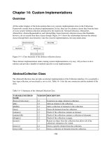 Custom Implementations