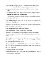 MỘT SỐ KIẾN NGHỊ NHẰM HOÀN THIỆN CÔNG TÁC KẾ TOÁN NVL CCDC Ở CÔNG TY CẦU 11 THĂNG LONG