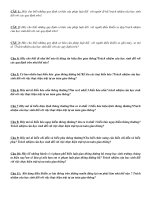 CAU HOI NGOAI KHOA KNS 2010