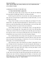 THỰC TRẠNG HIỆU QUẢ HOẠT ĐỘNG SẢN XUẤT KINH DOANH CỦA CÔNG TY TEM