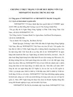 CHƯƠNG 2 THỰC TRẠNG VẤN ĐỀ HUY ĐỘNG VỐN TẠI NHNN