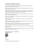 10 bài toán quỹ tích lớp 8