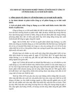 XÁC ĐỊNH GIÁ TRỊ DOANH NGHIỆP TRONG CỔ PHẦN HOÁ Ở CÔNG TY CỔ PHẦN DỤNG CỤ CƠ KHÍ XUẤT KHẨU