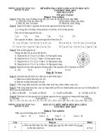 kiểm tr 8 tuần học kỳ I