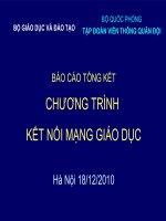 Tong ket ket noi Internet cua Cuc CNTT