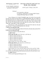 Cấu trúc đề thi HSGQG 2010-2011