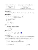 Đề thi HSG V2 Toán 9 năm học 2010-2011