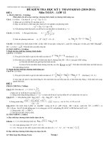 Ôn tập HK1 lớp 12-Cả 2 ban