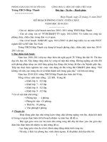 KE HOACH PHONG CHAY CHUA CHAY