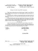 CV thống kê Cựu giáo chức các xã, thị trấn.