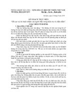 kế hoạch đổi mới KTĐG