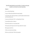 Cấp Giấy chứng nhận đầu tư cho dự án đầu tư có vốn đầu tư nước ngoài trong lĩnh vực kinh doanh vận chuyển hàng không.