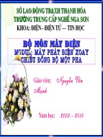 May phat dien XC 1 pha