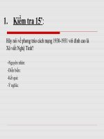 BAI 20 Cuôc vân đong 36-39 ( Hay)