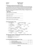 Kiem tra 1 tiet lan 2 ky 1 lop 9