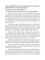 THỰC TRẠNG QUẢN LÝ CHẤT LƯỢNG DỊCH VỤ VẬN CHUYỂN HÀNH KHÁCH CỦA CÔNG TY HOÀNG HÀ