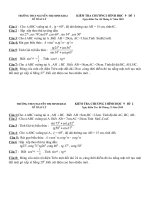 KIEM TRA TOAN 9 CHUONG I