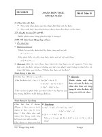 Giáo an đại số 8 chuẩn kiến thức (Trang Công Hiển)