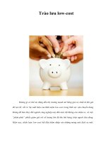 Trào lưu low-cost