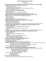 đề ôn tập kiểm tra